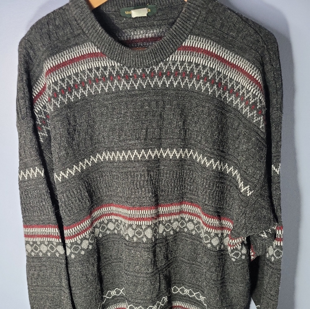 Marc & Spencer Knit Shirt Men Size XL